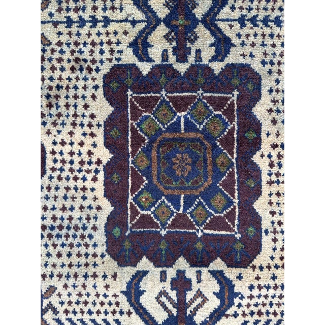 Vintage Distressed Baluch Afghan Rug, 1970s For Sale - Image 16 of 18