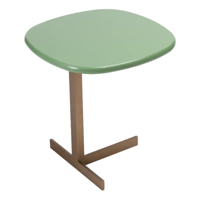 Naturae Green Small Table by Angelettiruzza Design for Bottega Intreccio For Sale