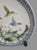 Delft Vintage Heinen Delfts Blaum Hummingbird Floral Platter Decorative Wall Plate For Sale - Image 4 of 8
