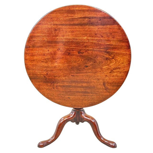 Large 18th Century Georgian Mahogany Tripod Table, 1750 For Sale - Image 4 of 11