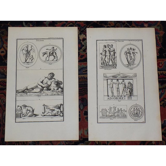 Printmaking Materials Antique 18th Century Neo-Classical Copperplate Engravings - Set of 12 For Sale - Image 7 of 8