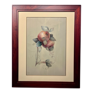 2000 Mary Jo Leisure Master Decorative Artist Original Oil on Paper Painting