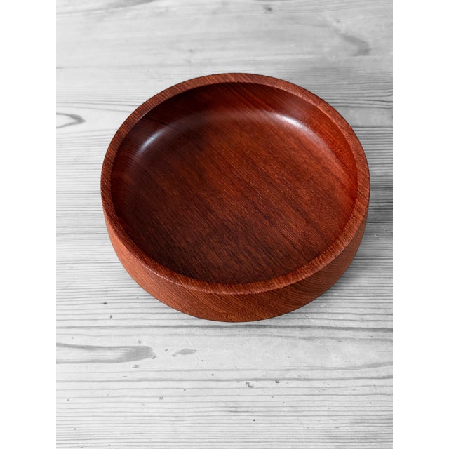 Mid-Century Modern Mid-Century Sculptural Wooden Bowl, 1960s For Sale - Image 3 of 9