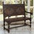 Created in the 19th century during the great European Renaissance Revival, this Dutch carved oak hall bench reflects a...