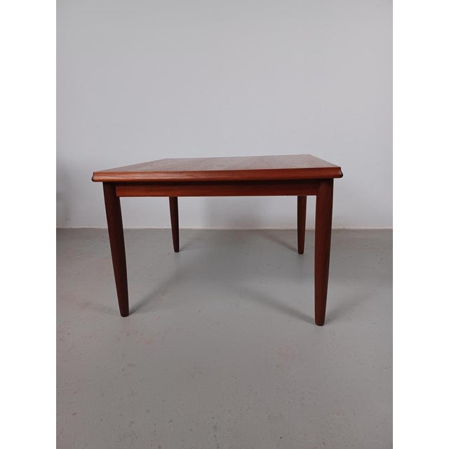 1950s Fully Restored Danish Coffee Table in Teak, 1950s For Sale - Image 5 of 8