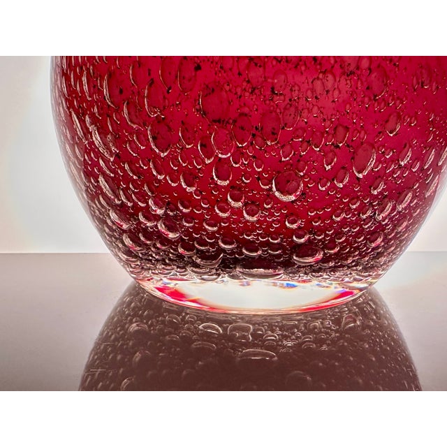 Lead Crystal Glass Art Vase from Schott Zwiesel, West Germany, 1960s For Sale - Image 4 of 18