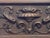 Antique French Architectural Element in Carved Wood Panel, 1900s For Sale - Image 6 of 11