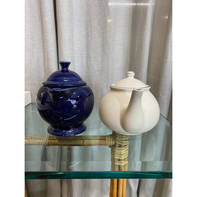 Campaign Vintage Teapots, Pair For Sale - Image 3 of 10