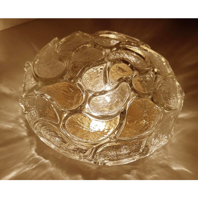 Vintage Structured Glass Wall Lights, 1960s, Set of 2 For Sale - Image 6 of 18