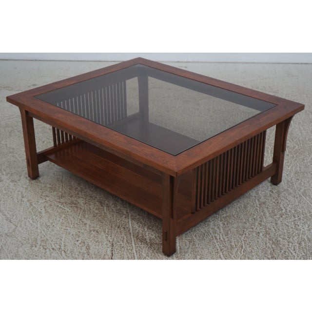 Age: c1998 Details: #11 Finish Arts & Crafts Style Spindle Sides High Quality Construction Offered @ Fraction of Original...