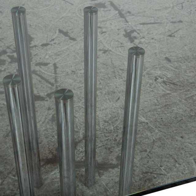 Modern Mille Glass Dining Table by Bonaldo For Sale - Image 3 of 13