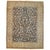 Very finely woven Pictorial Persian Nain rug featuring a pictorial design on a crispy blue colored field. Nain is a small...
