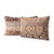 Mid-Century Modern Patchwork Rug Pillow Cover 16'' X 24'' - Set of Two For Sale - Image 3 of 4