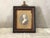 19th Century Cassette Frame with Bronze Cornice and Print of a Lady, France For Sale - Image 11 of 11