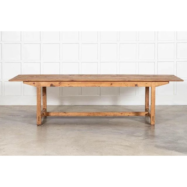 English Farmhouse Table, 1940s For Sale - Image 10 of 16