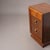 Wood Nightstand End Tables in Laurel Wood With Gold Hardware, Pair For Sale - Image 7 of 8