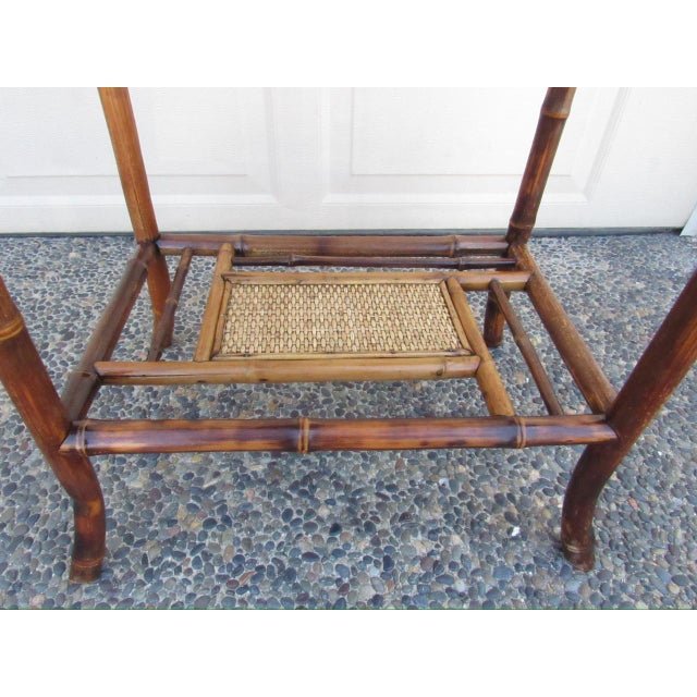 Antique English Bamboo Table For Sale - Image 17 of 17