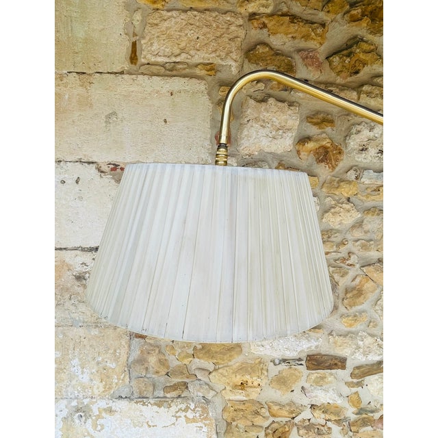 Mid-Century Floor Lamp with Integrated Side Table, 1960s For Sale - Image 12 of 18
