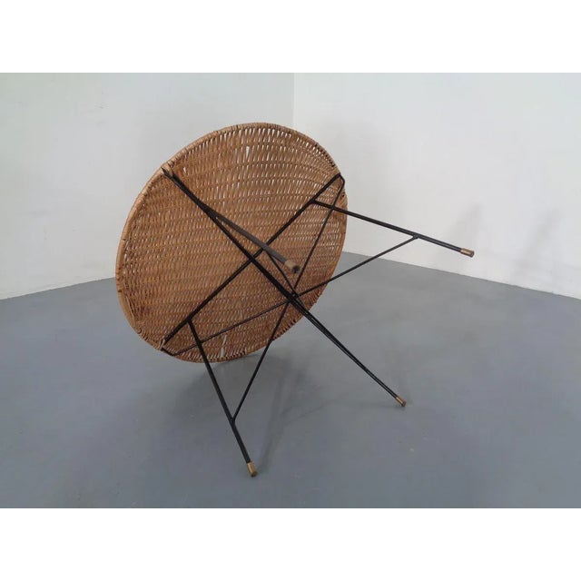 Wood Italian String Basket Coffee Table, 1950s For Sale - Image 7 of 18