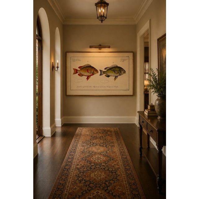 Not Yet Made - Made To Order Antique Fish Study 1, Vintage Art Print Reproduction, 24" X 16" For Sale - Image 5 of 8