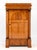 Biedermeier Partial Ebonized Fruitwood Armoire, 19th century, the single door flanked by columns, plaque label "Ex Coll....