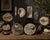 Traditional Pair Ammonite Plates Natural Fossil 4.5" For Sale - Image 3 of 15