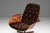 Rare Mid-Century Modern "Mrs." Lounge Chair in Walnut & Original Vinyl Attributed to George Mulhauser for Plycraft, Usa, C. 1960s For Sale In Orlando - Image 6 of 18