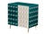 Mid-Century Modern Dry Bars in Murano Glass by Justfurnituress, Italy, Set of 2 For Sale - Image 3 of 8