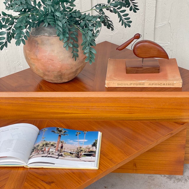 1970s Laurits M Larsen Danish Teak Coffee Table For Sale - Image 4 of 11