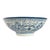 Asian Antique Chinese 18thC Style Qianlong Qing Dynasty Blue White Porcelain Bowl 1880 For Sale - Image 3 of 11