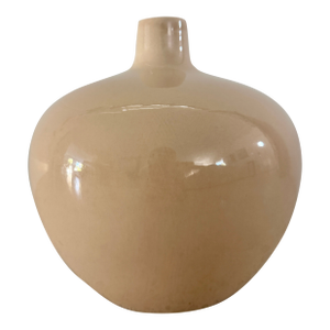 Large Midcentury Modern High Gloss Glaze Vase