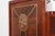 Art Deco Marquetry Cabinet with Wrought Iron Mirror Crest, Belgium, 1920s For Sale - Image 14 of 17