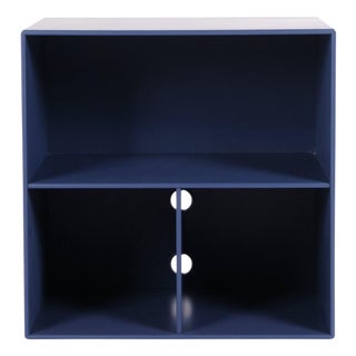 Blue Bookcase with 3 Shelves from Montana, 2010 For Sale