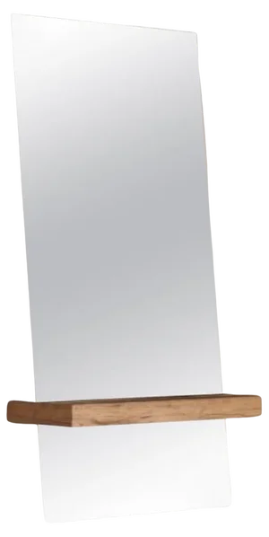 Oak Rectangular Guillotine Mirror by Jeffrey Huyghe