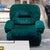 Green Italian Green Velvet Lounge Chairs,1970s, Set of 2 For Sale - Image 8 of 15