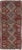 Vintage Kilim Red Handmade Flatweave Tribal Motif Wool Runner For Sale - Image 11 of 11