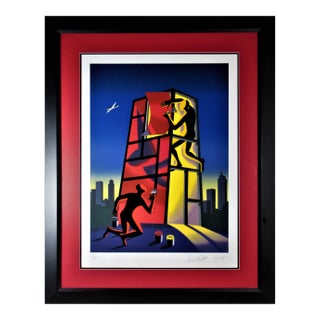 Mark Kostabi, Panic in the Minefield, 2001 For Sale