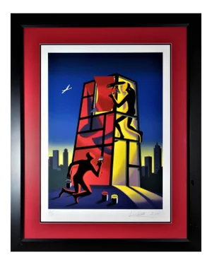Mark Kostabi, Panic in the Minefield, 2001