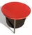 Stunning, authentic mid-century inspired round accent side table designed by the acclaimed Bill Sofield for luxury...