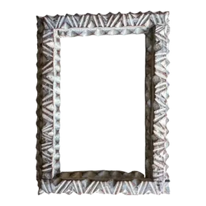 Frame Black Forest 1900s Tramp Art Style 150