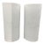 Vintage 1970s Rosenthal White Vases Signed by Tapio Wirkala - a Pair For Sale