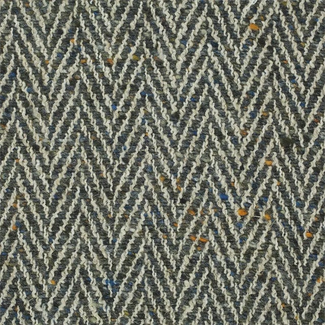 A gorgeously chunky-knit herringbone with a wool fleck running through it, this upholstery fabric is soft to the touch and...
