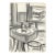 1950s Virginia Spencer Sink Interior Drawing For Sale