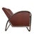Tubular Armchair in Brown Leather, 1920s For Sale - Image 14 of 14