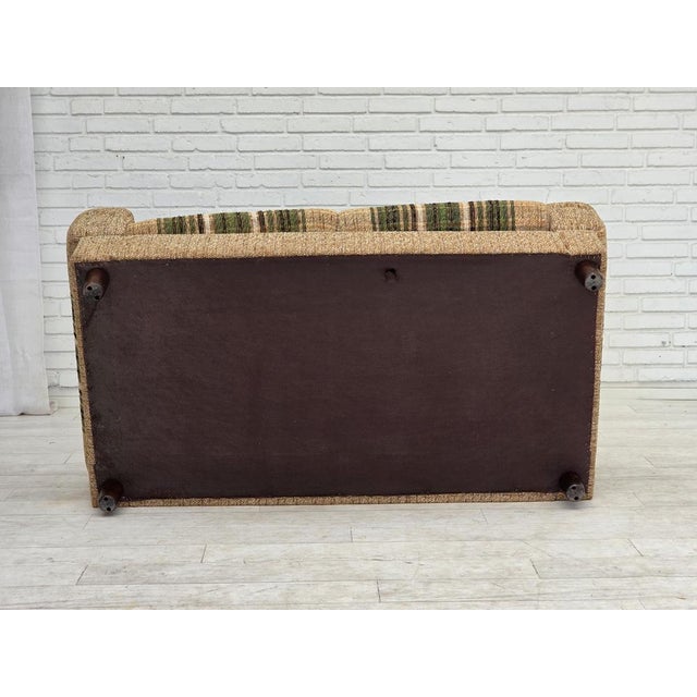 Danish 2-Seater Sofa in Furniture Wool by Nisbo Horsens, 1980s For Sale - Image 12 of 16