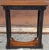 19th Century Biedermeier Single Drawer Walnut Console Table For Sale In Washington DC - Image 6 of 6