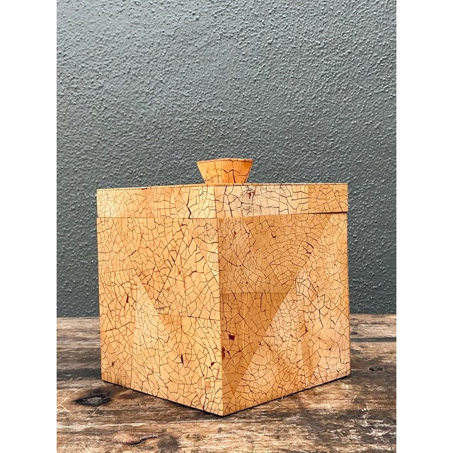 Vintage Coconut Shell Ice Bucket For Sale - Image 11 of 12