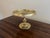 Mid 19th Century 19th-Century Italian Grand Tour Brass Tazza With Classical Portrait Medallion For Sale - Image 5 of 7