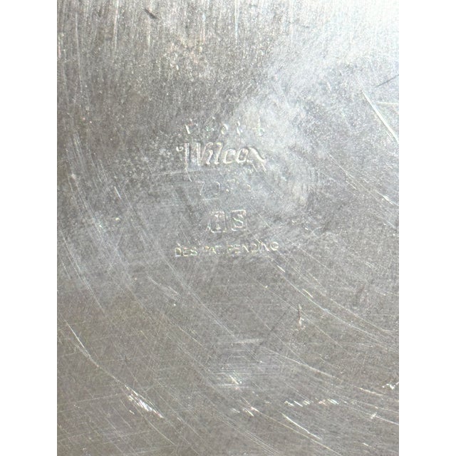 Vintage Wilcox Silverplate Round Serving Tray For Sale In New Orleans - Image 6 of 6