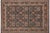 Black Art Nouveau 1990's Pak-Persian Black/Gold Wool Rug - 8'1'' X 9'9'' For Sale - Image 8 of 9